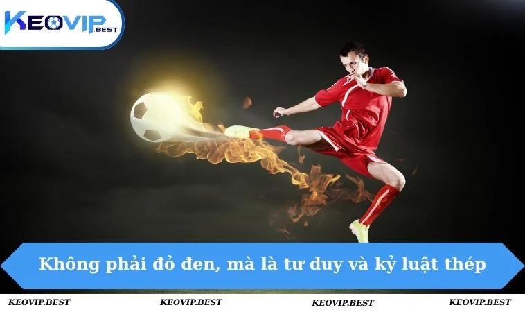 Không phải đỏ đen, mà là tư duy và kỷ luật thép